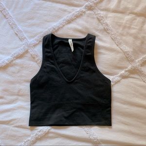 Athleta Aurora Crop Rib Tank